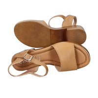 Cinzia Soft Damen Sandale mit Absatz IAF203185 Cuoio