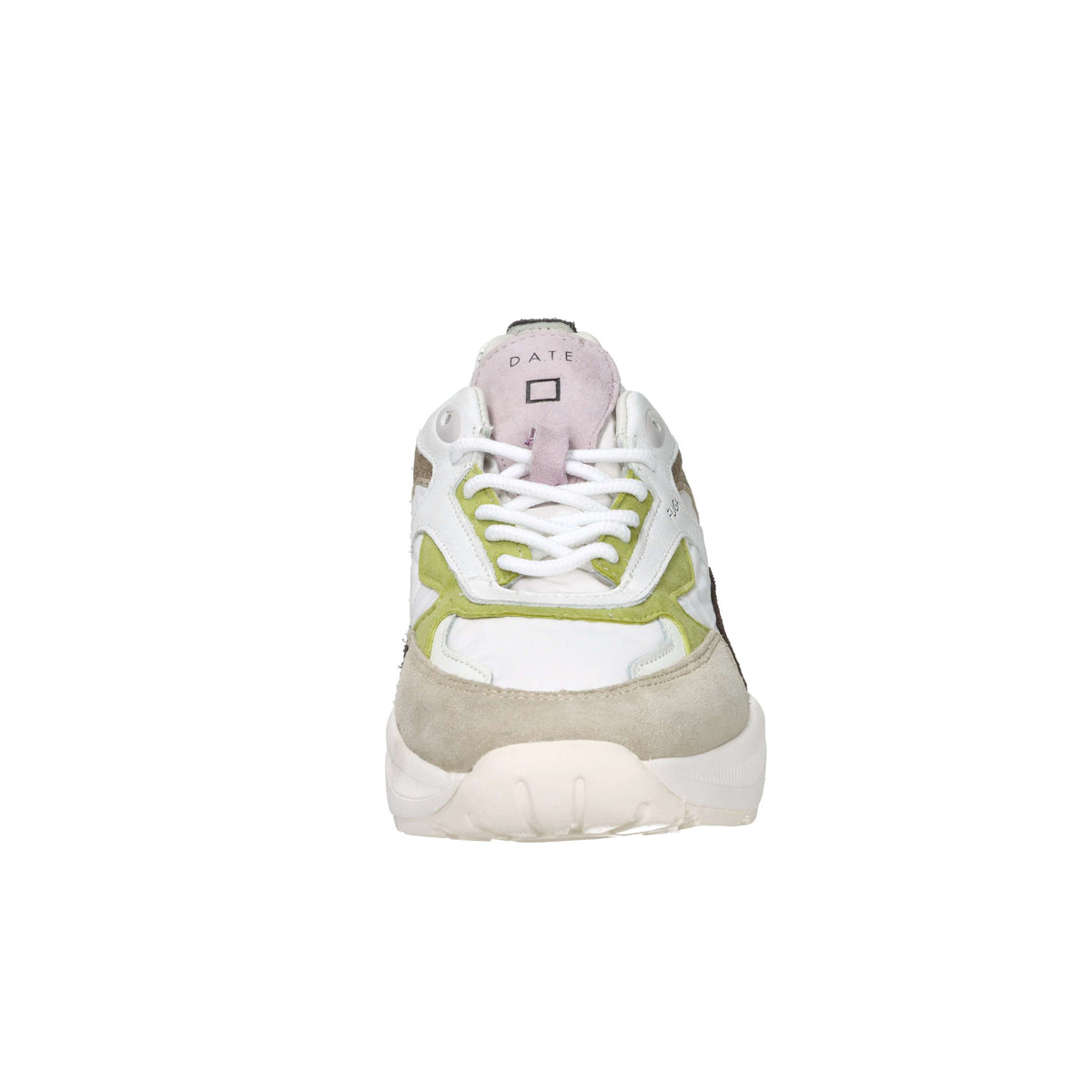 D.A.T.E. Femme Baskets W441-FG-CS-WH Blanc/Marron