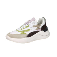 D.A.T.E. Femme Baskets W441-FG-CS-WH Blanc/Marron
