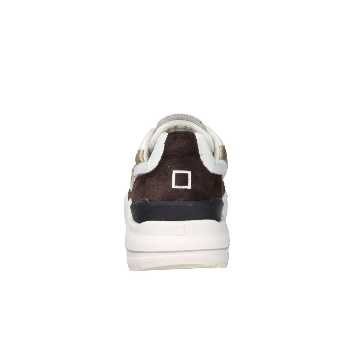 D.A.T.E. Femme Baskets W441-FG-CS-WH Blanc/Marron