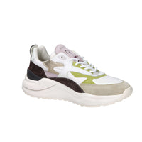 D.A.T.E. Femme Baskets W441-FG-CS-WH Blanc/Marron