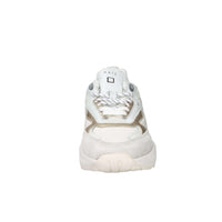 D.A.T.E. Donna Sneakers W441-FG-CO-WM Bianco/Oro