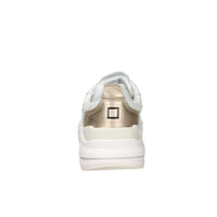 D.A.T.E. Donna Sneakers W441-FG-CO-WM Bianco/Oro