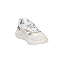 D.A.T.E. Donna Sneakers W441-FG-CO-WM Bianco/Oro