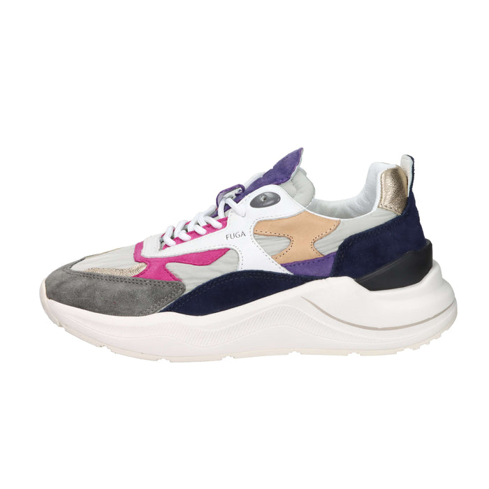 D.A.T.E. Donna Sneakers W441-FG-CS-BR Grigio