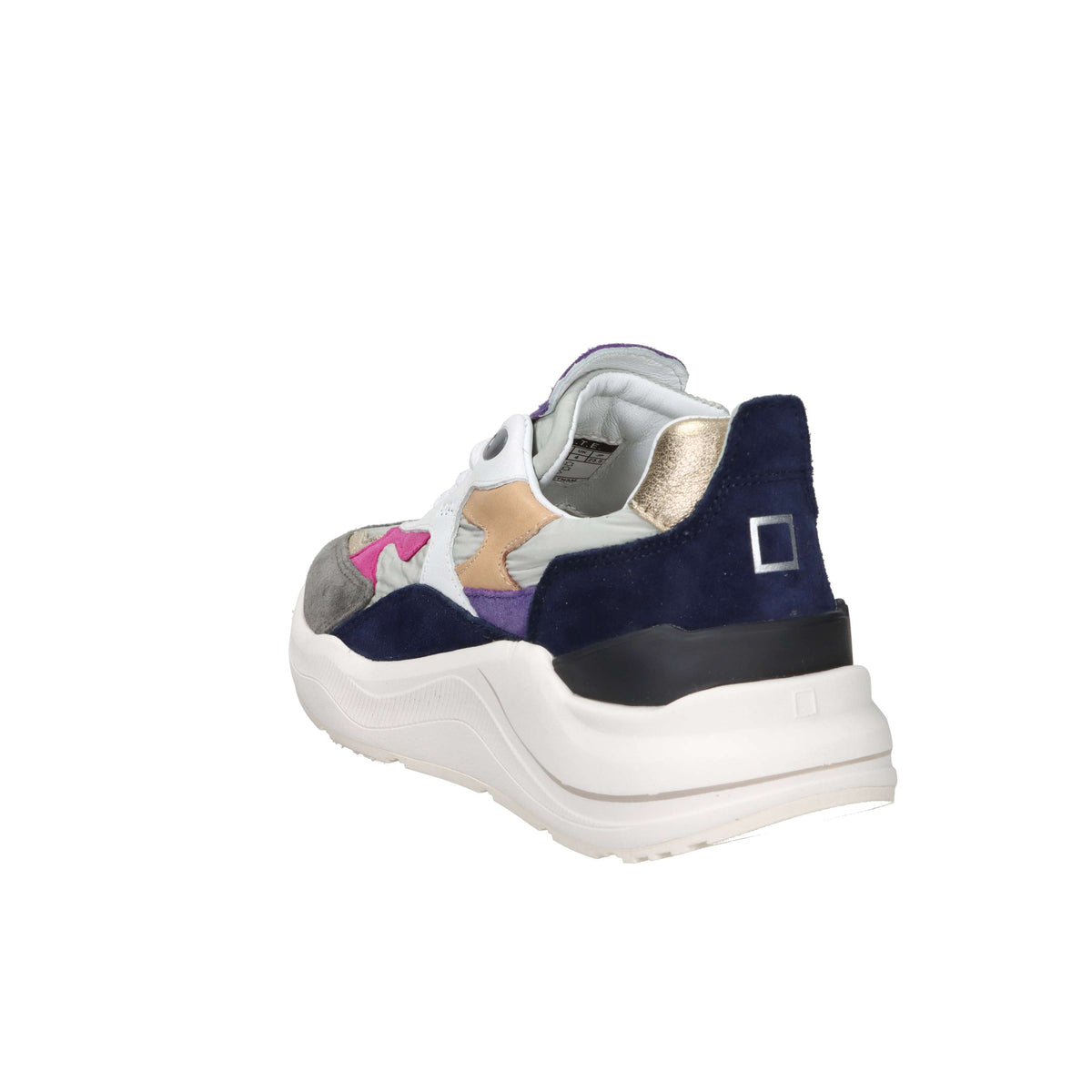 D.A.T.E. Donna Sneakers W441-FG-CS-BR Grigio
