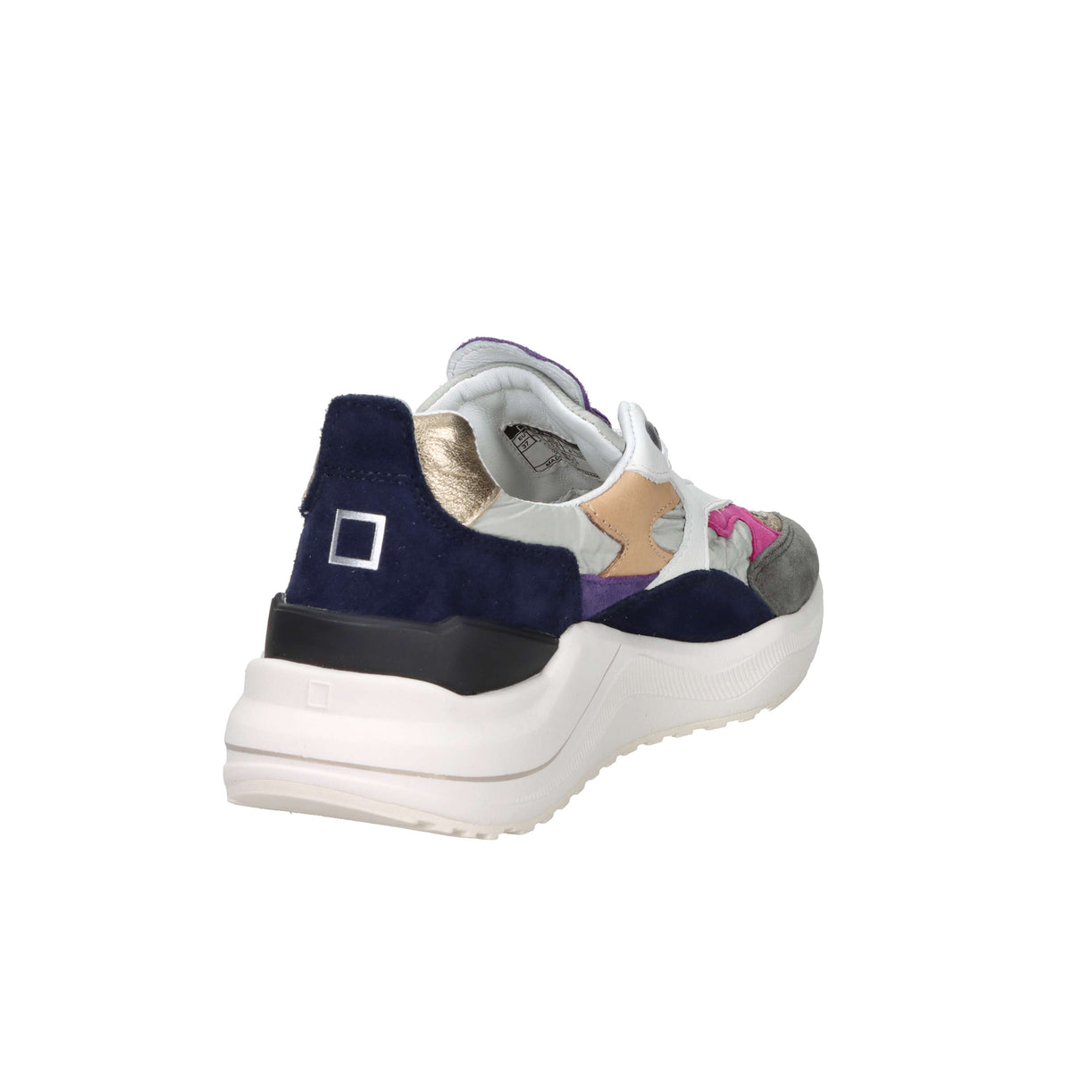 D.A.T.E. Donna Sneakers W441-FG-CS-BR Grigio