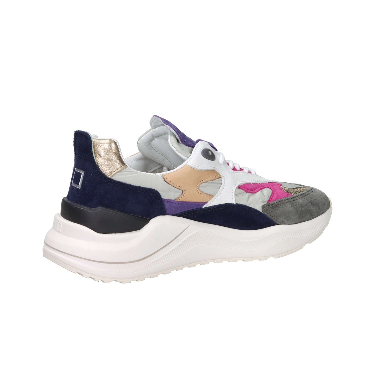 D.A.T.E. Donna Sneakers W441-FG-CS-BR Grigio