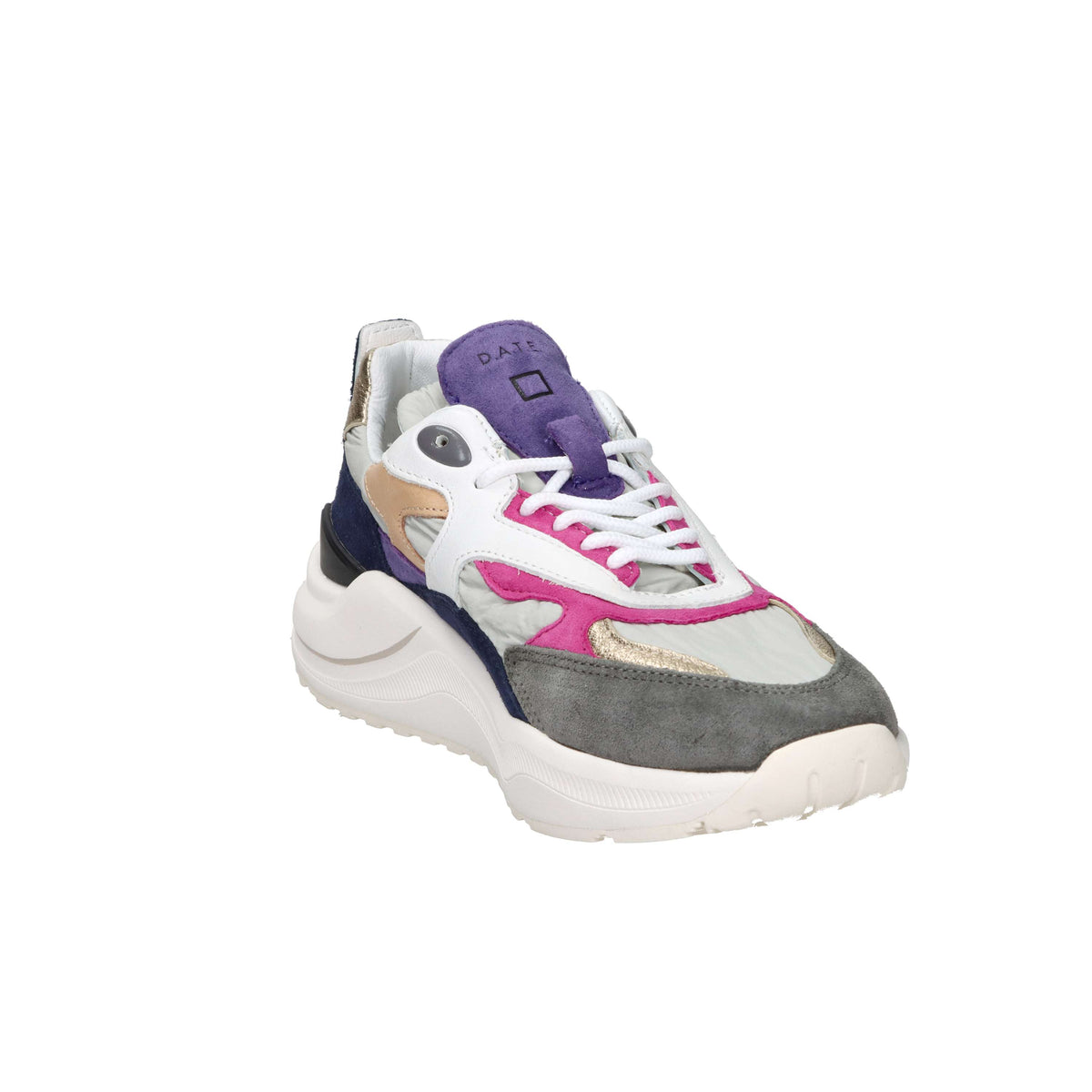 D.A.T.E. Donna Sneakers W441-FG-CS-BR Grigio