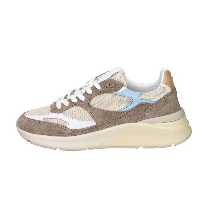 D.A.T.E. Donna Sneakers W441-F2-NT-BI Tortora