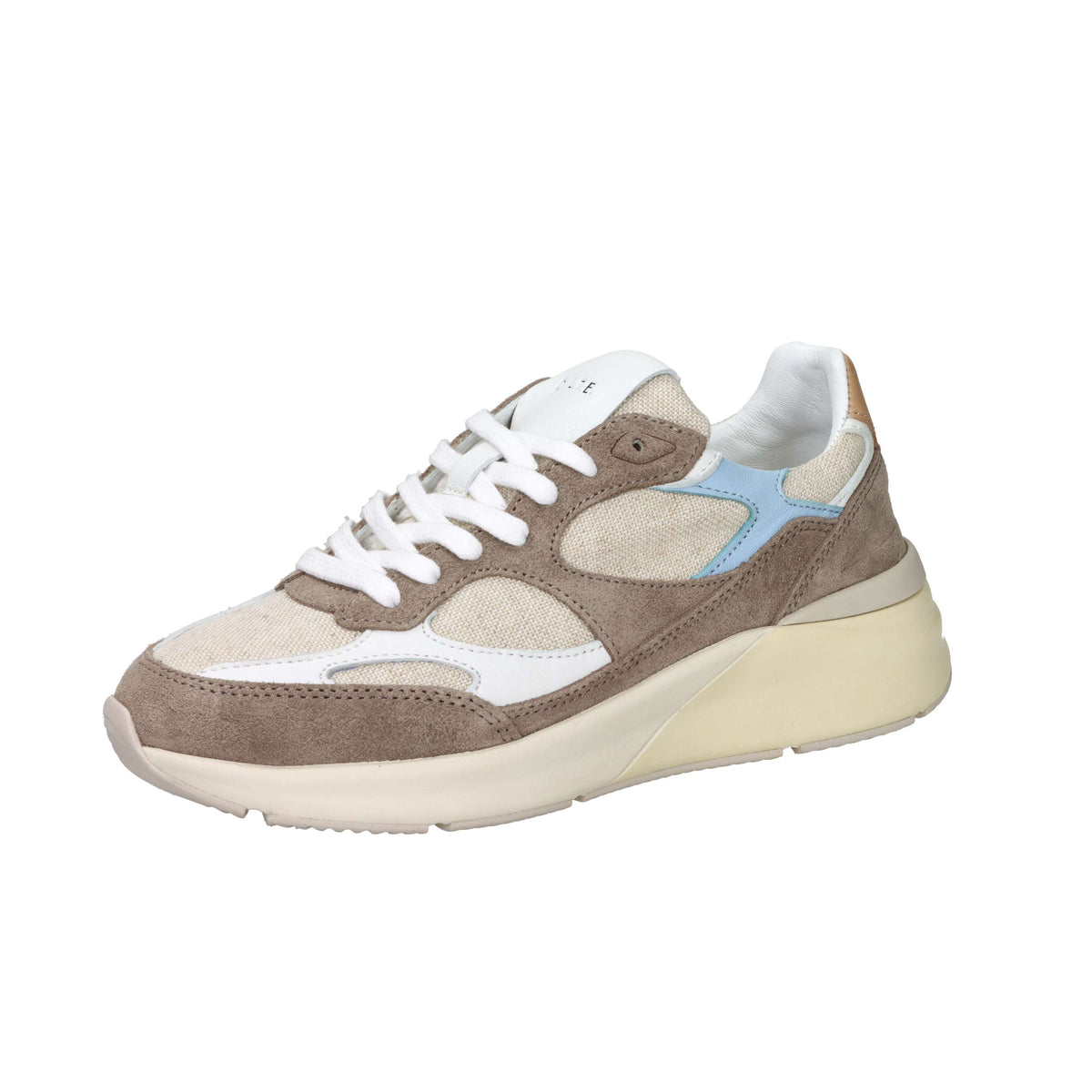 Baskets femme D.A.T.E. W441-F2-NT-BI Tourterelle