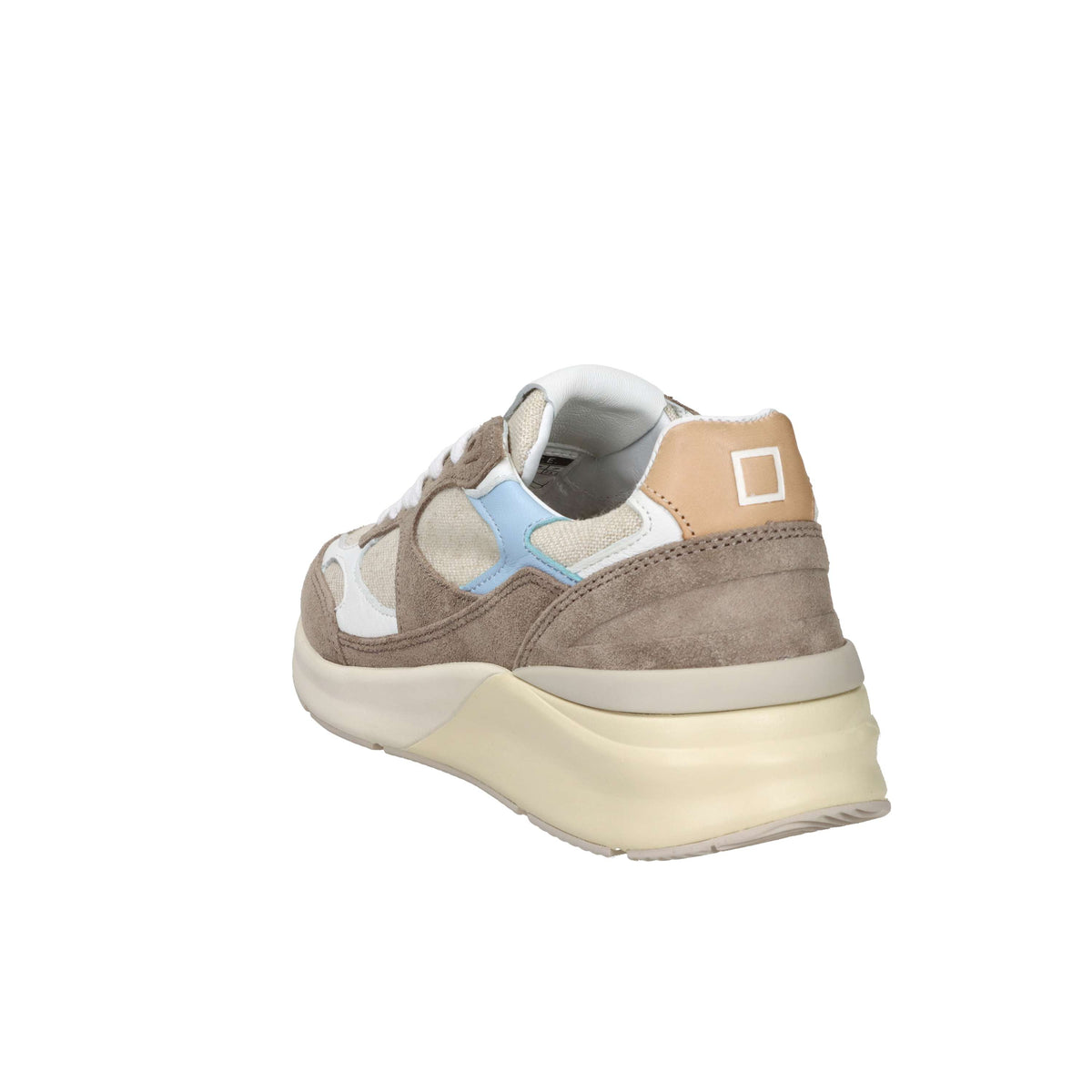 Baskets femme D.A.T.E. W441-F2-NT-BI Tourterelle