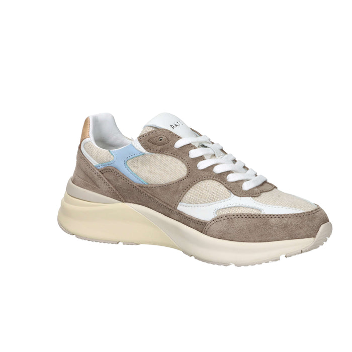 D.A.T.E. Donna Sneakers W441-F2-NT-BI Tortora