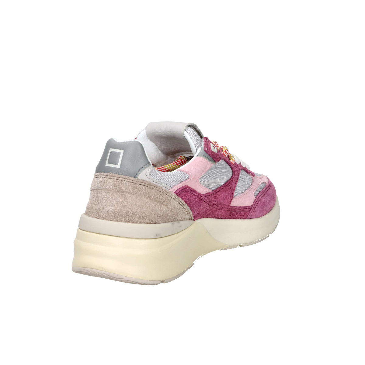 D.A.T.E. Femme Baskets W441-F2-DR-LG Fushia