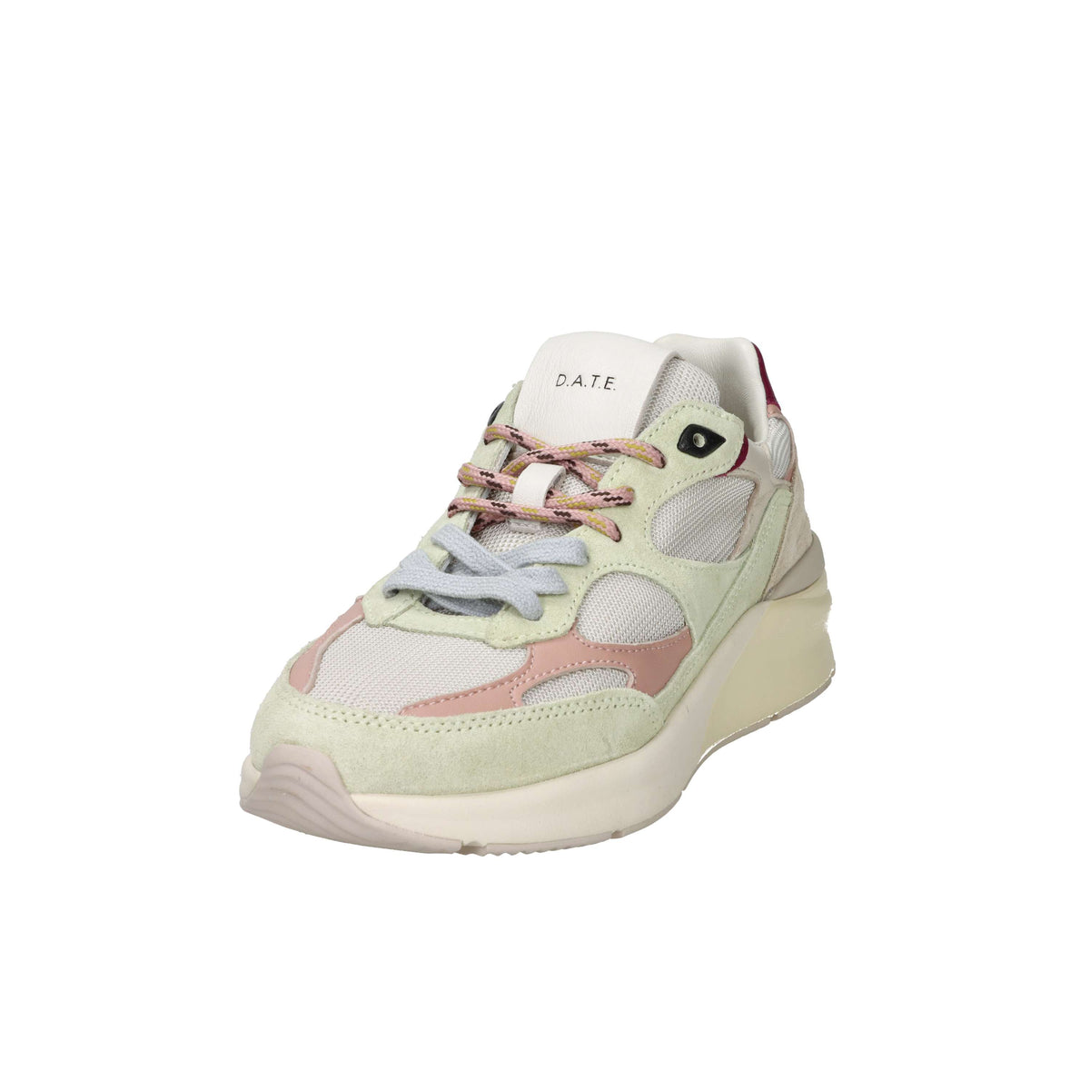 D.A.T.E. Donna Sneakers W441-F2-DR-IV Verde Acqua