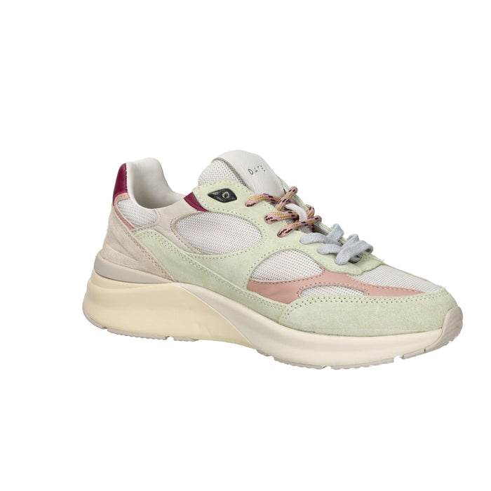 D.A.T.E. Donna Sneakers W441-F2-DR-IV Verde Acqua