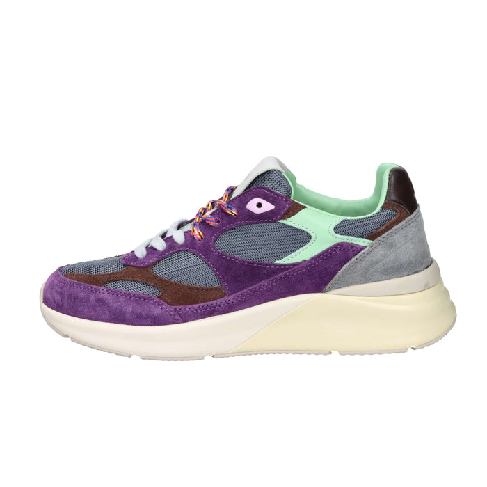 D.A.T.E. Donna Sneakers W441-F2-DR-GY Viola