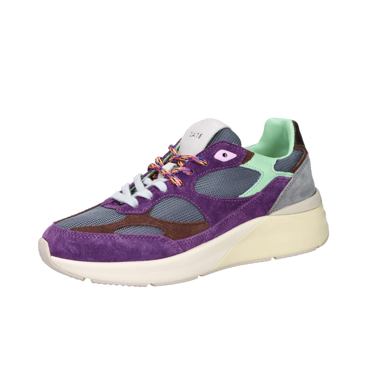 D.A.T.E. Baskets Femme W441-F2-DR-GY Violet
