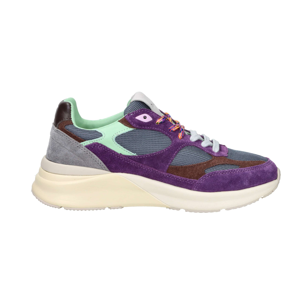 D.A.T.E. Baskets Femme W441-F2-DR-GY Violet