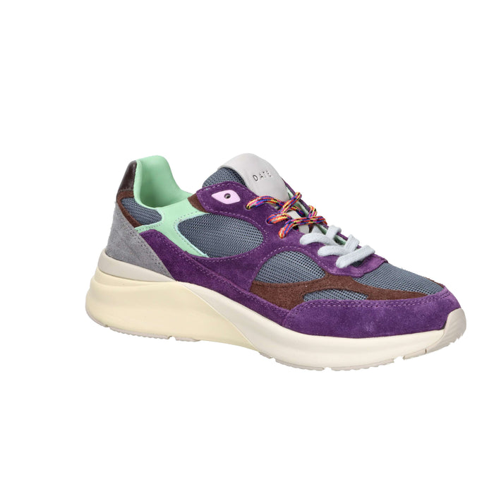 D.A.T.E. Donna Sneakers W441-F2-DR-GY Viola