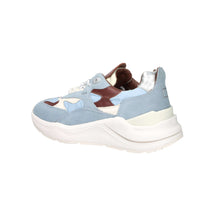D.A.T.E. Donna Sneakers W441-FG-CO-SK Celeste
