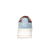 D.A.T.E. Donna Sneakers W441-FG-CO-SK Celeste
