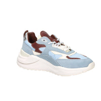 D.A.T.E. Donna Sneakers W441-FG-CO-SK Celeste