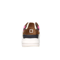 D.A.T.E. Femme Baskets W441-FG-CO-BR Marron
