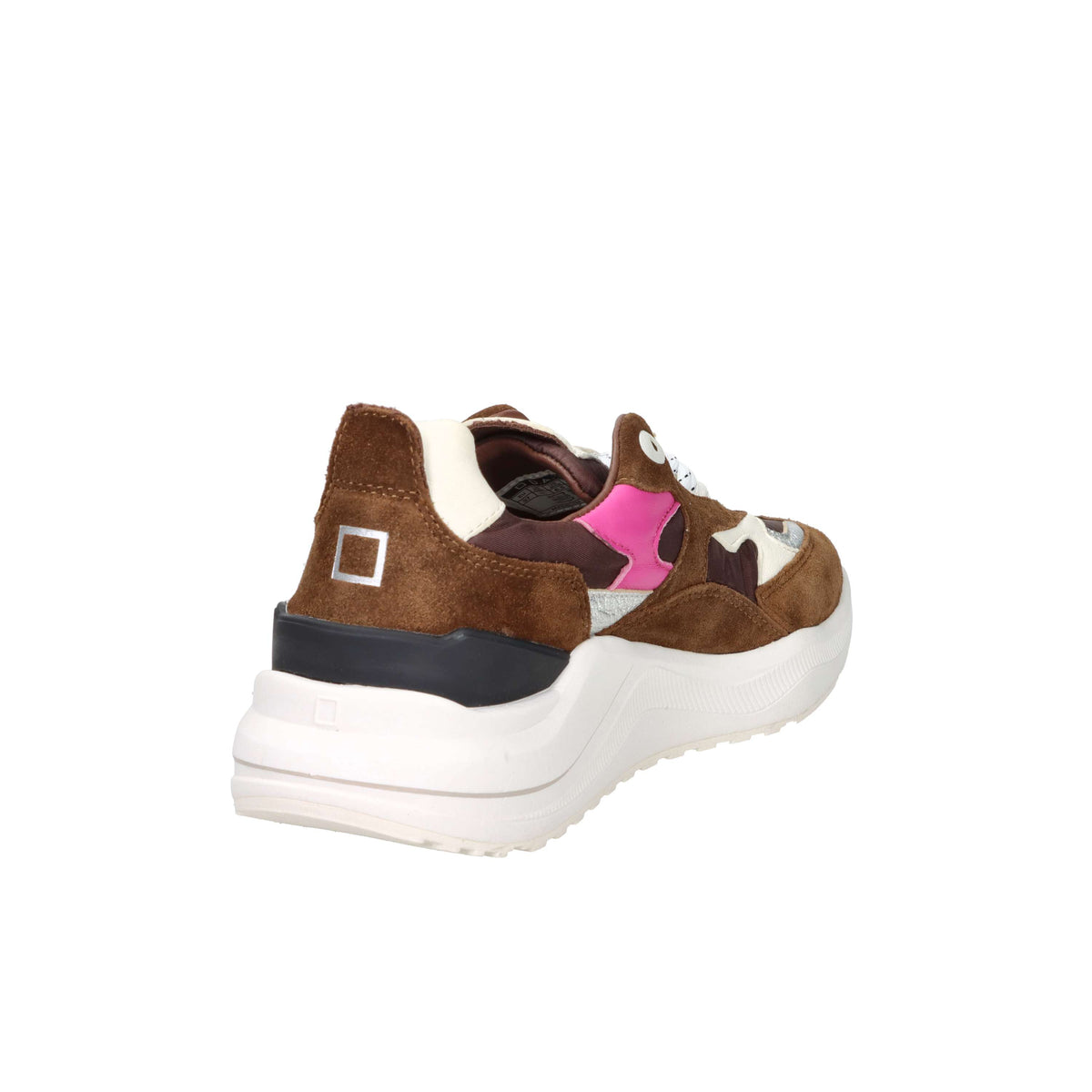 D.A.T.E. Femme Baskets W441-FG-CO-BR Marron