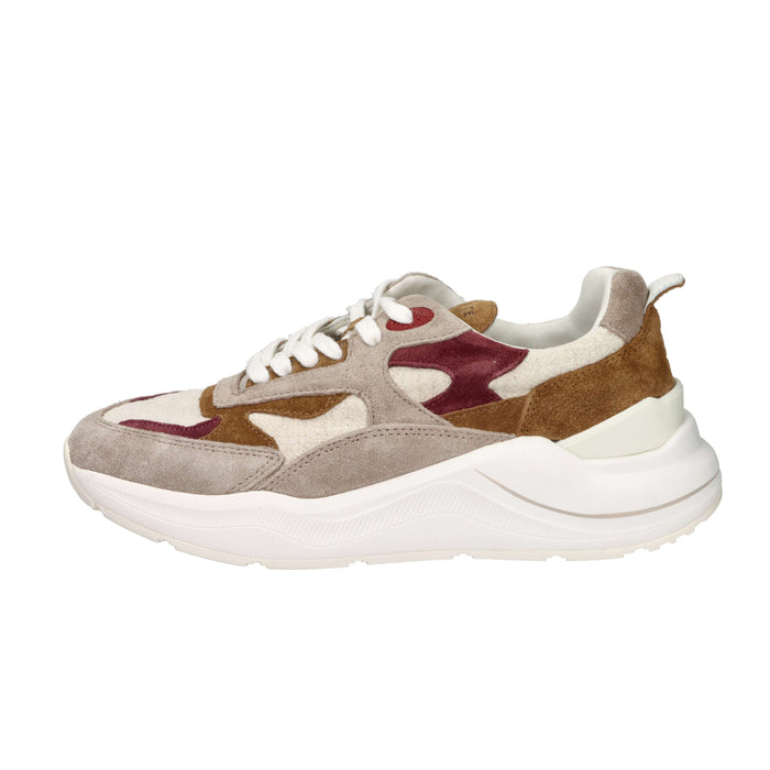 D.A.T.E. Donna Sneakers W441-FG-LI-BI Taupe