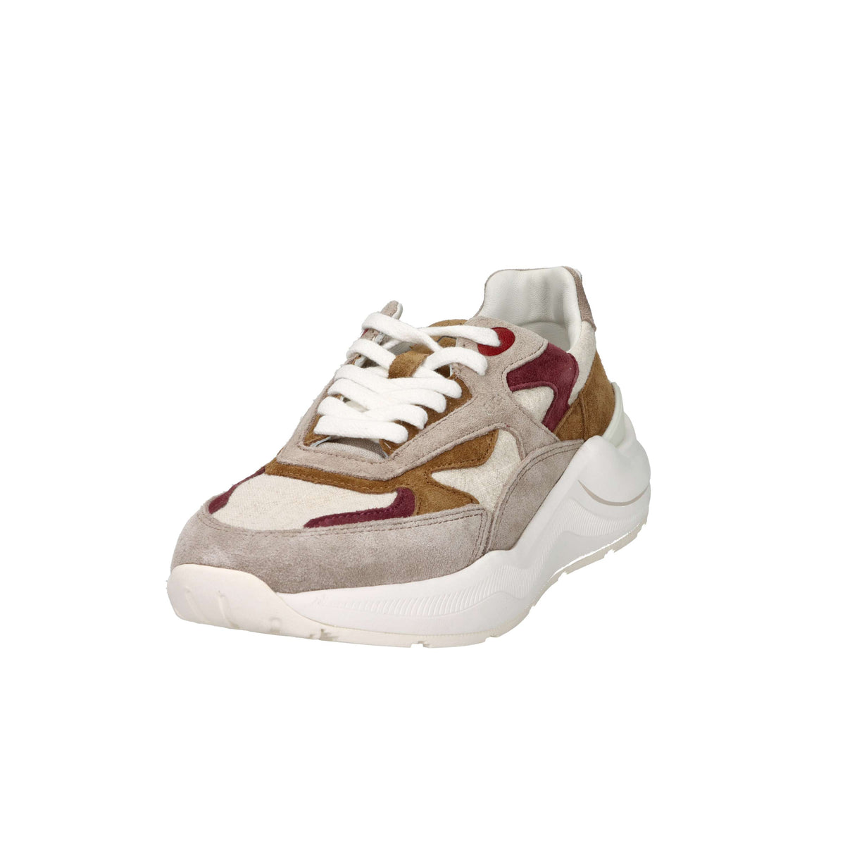 D.A.T.E. Donna Sneakers W441-FG-LI-BI Taupe