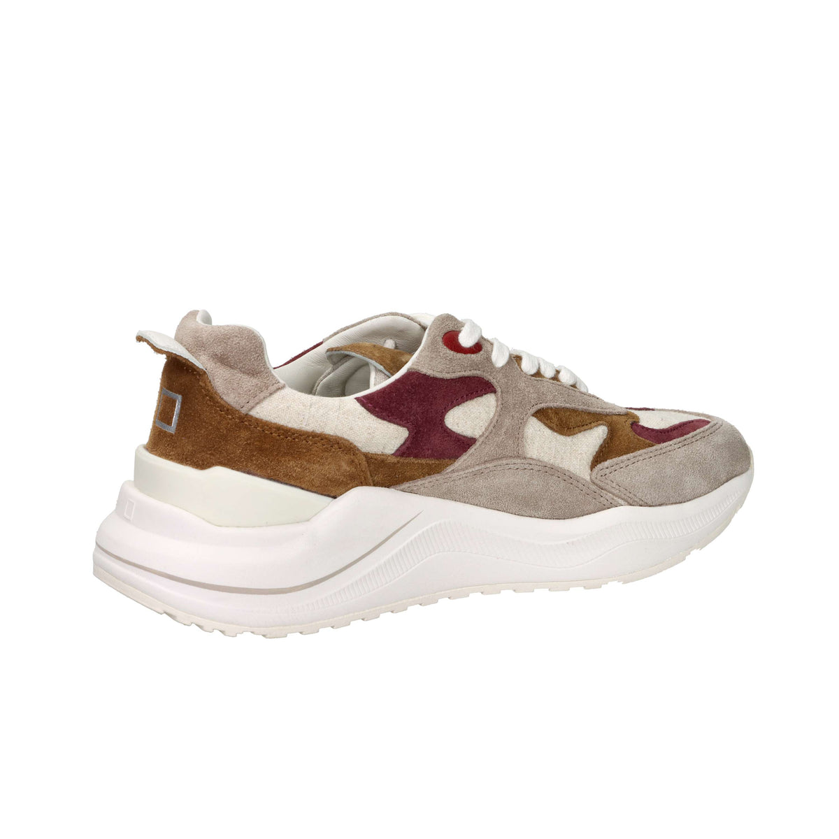 D.A.T.E. Donna Sneakers W441-FG-LI-BI Taupe