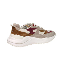 D.A.T.E. Donna Sneakers W441-FG-LI-BI Taupe