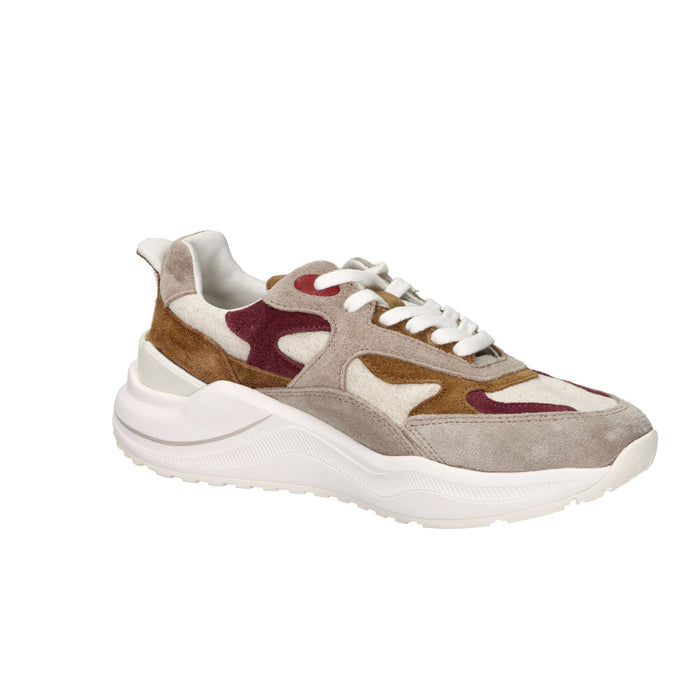 D.A.T.E. Donna Sneakers W441-FG-LI-BI Taupe