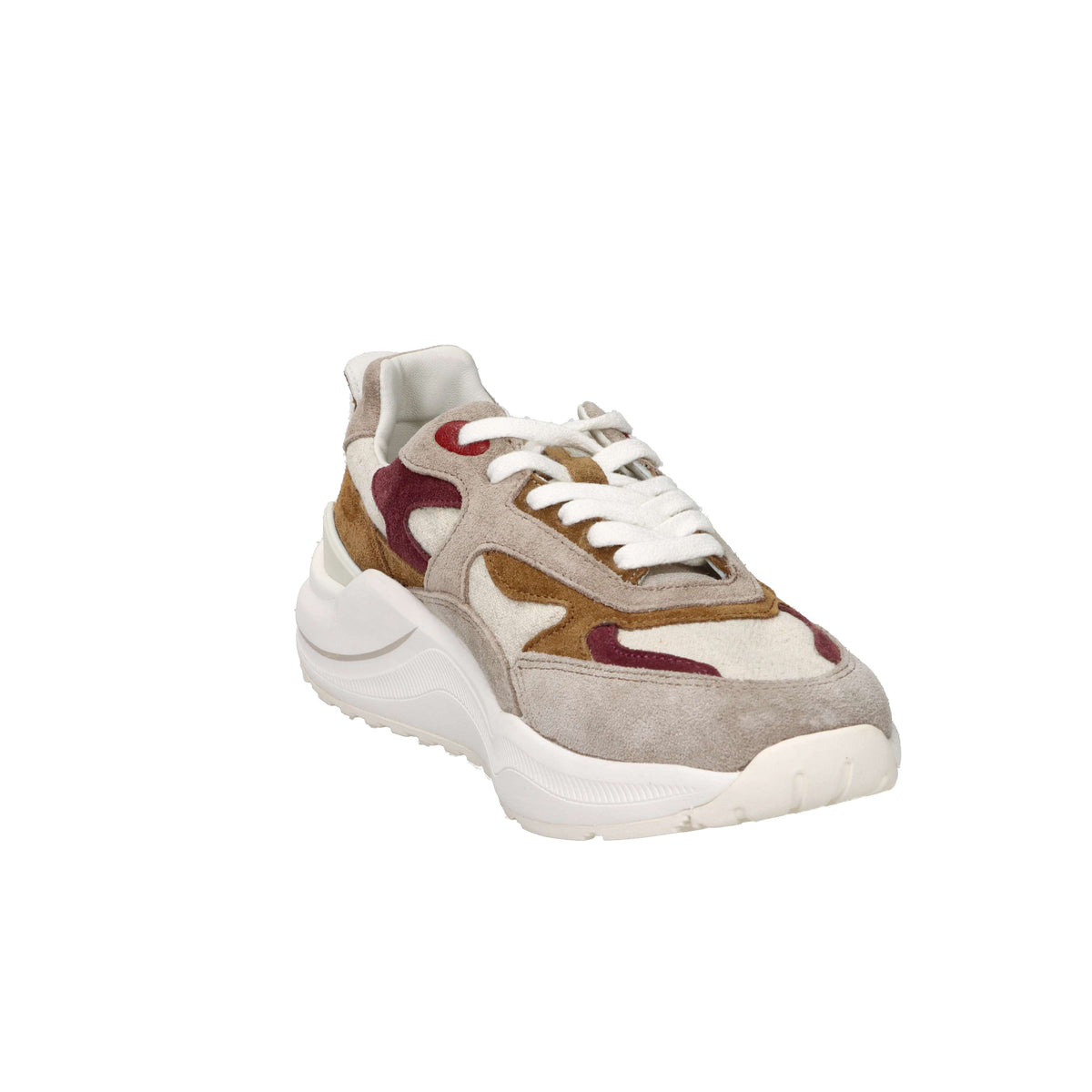 D.A.T.E. Donna Sneakers W441-FG-LI-BI Taupe