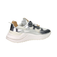 D.A.T.E. Women's Sneakers W441-FG-MR-RS White/Silver