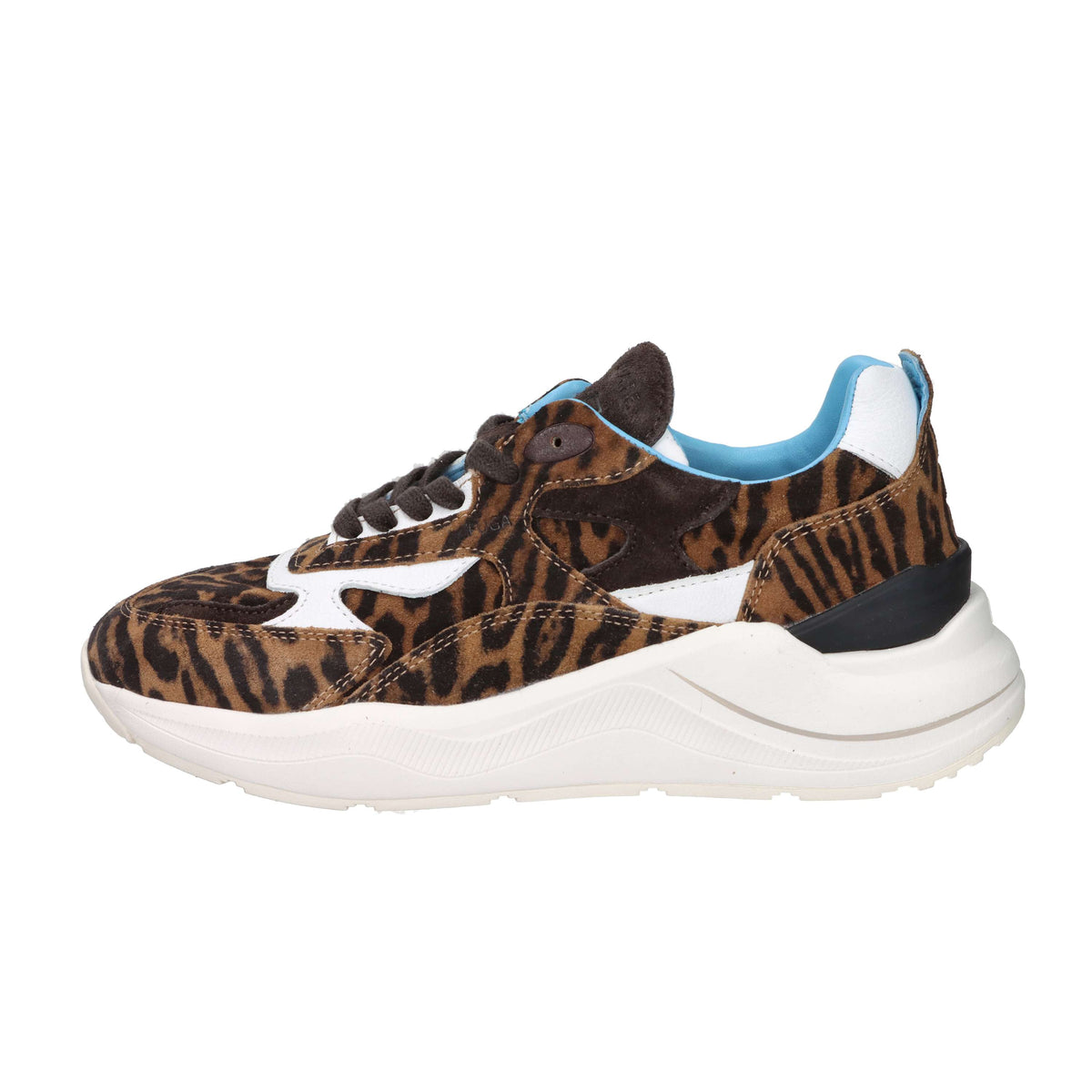 D.A.T.E. Women's Sneakers W441-FG-AN-LE Leopard