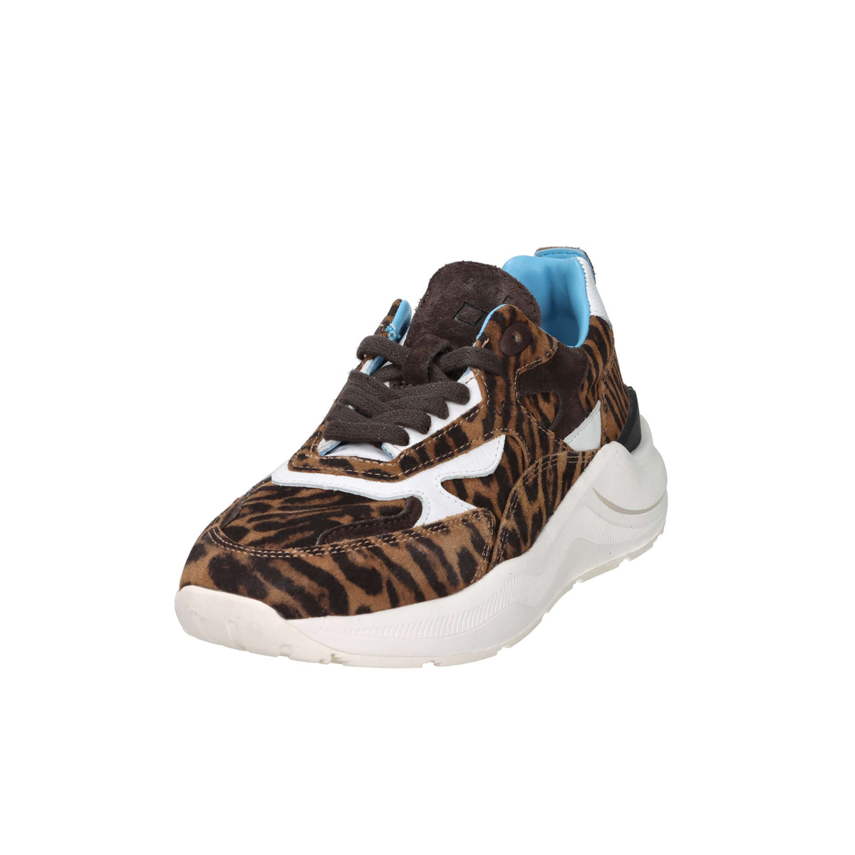 D.A.T.E. Women's Sneakers W441-FG-AN-LE Leopard