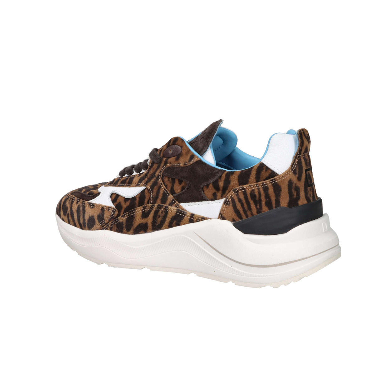 D.A.T.E. Women's Sneakers W441-FG-AN-LE Leopard