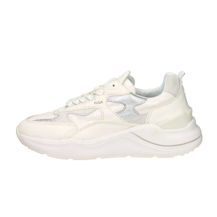 D.A.T.E. Donna Sneakers W441-FG-AN-PS Panna
