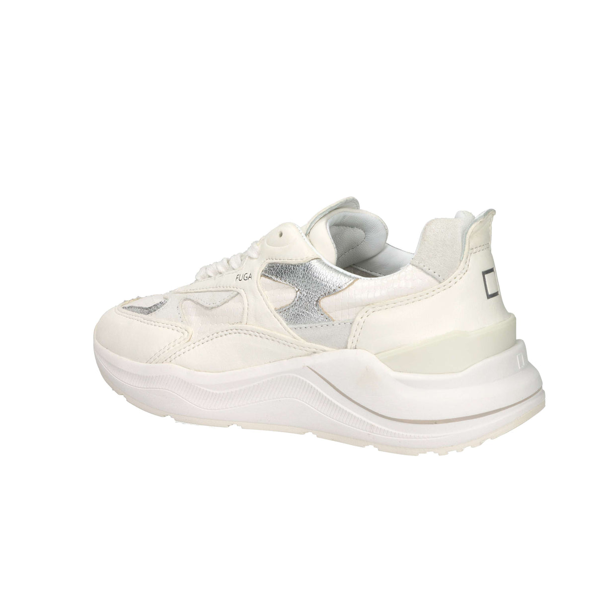 D.A.T.E. Donna Sneakers W441-FG-AN-PS Panna
