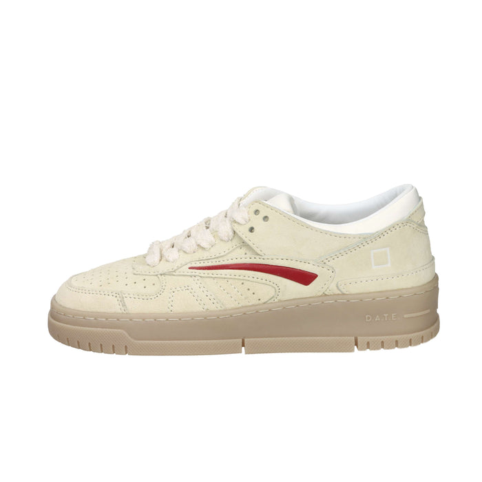 D.A.T.E. Donna Sneakers W441-TO-BK-VL Panna