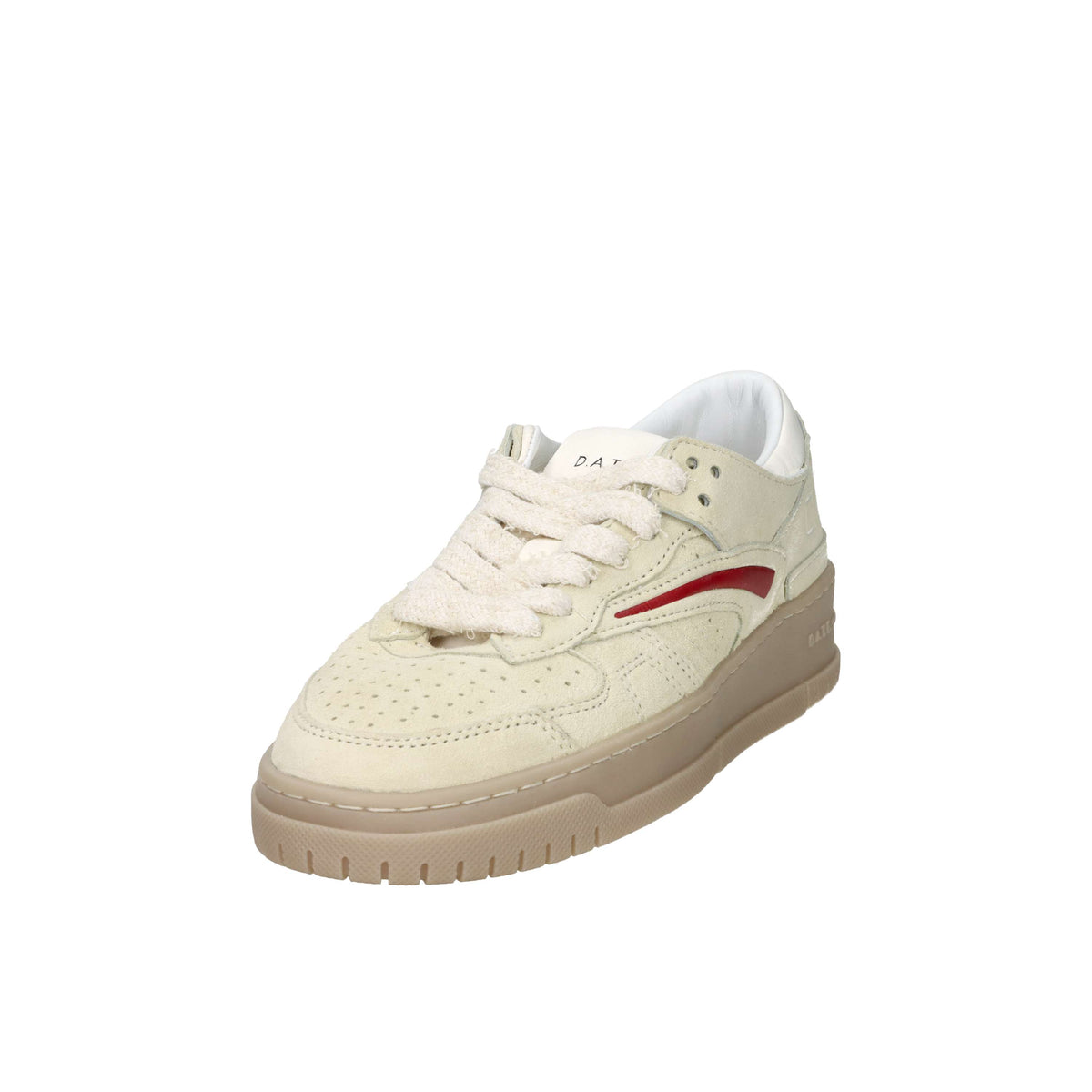 D.A.T.E. Women's Sneakers W441-TO-BK-VL Cream