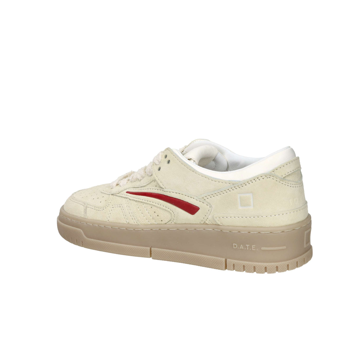 D.A.T.E. Women's Sneakers W441-TO-BK-VL Cream