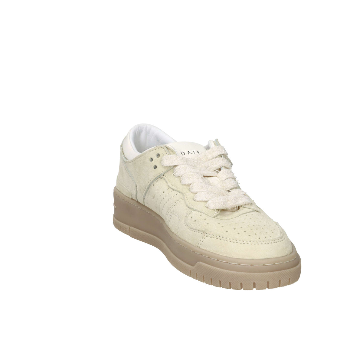 D.A.T.E. Women's Sneakers W441-TO-BK-VL Cream