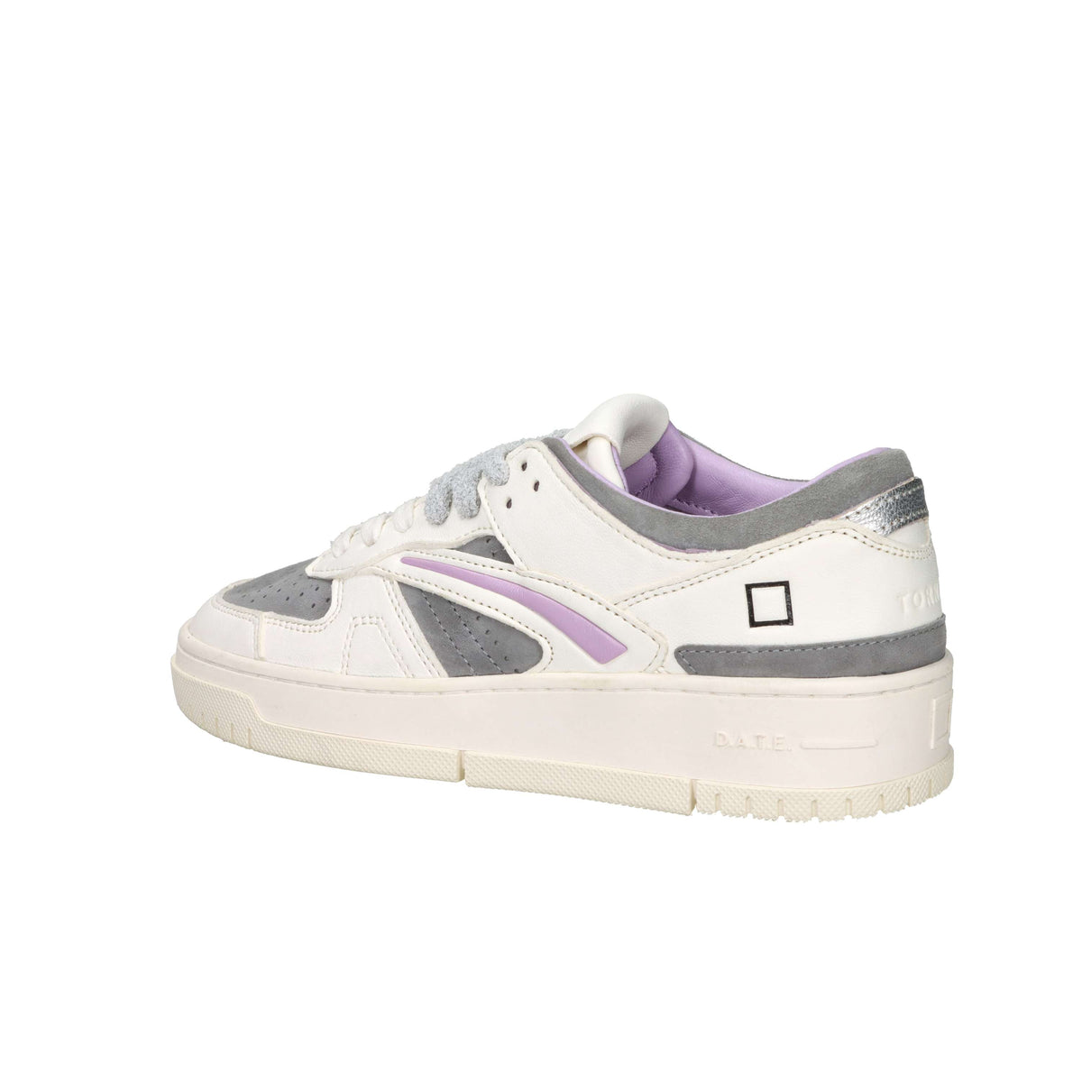 D.A.T.E. Femme Baskets W441-TO-CO-GY Crème/Gris