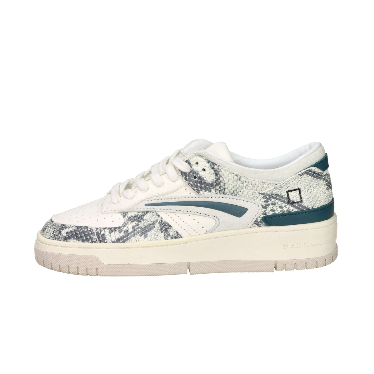 D.A.T.E. Donna Sneakers W441-TO-PY-WH Panna