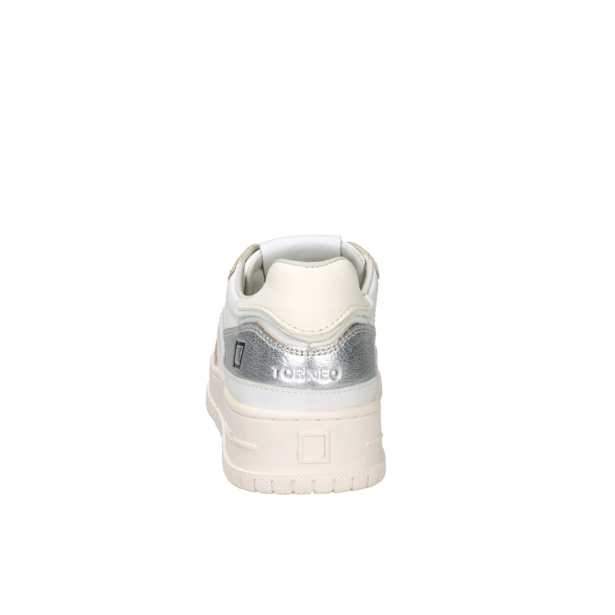 D.A.T.E. Donna Sneakers W441-TO-LM-WS Bianco/Argento