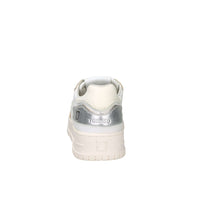 D.A.T.E. Zapatillas para mujer W441-TO-LM-WS Blanco/Plata