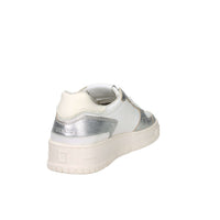 D.A.T.E. Donna Sneakers W441-TO-LM-WS Bianco/Argento